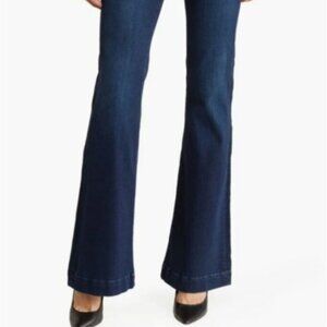 CAbi Blue Flare Wide Leg Jeans classic